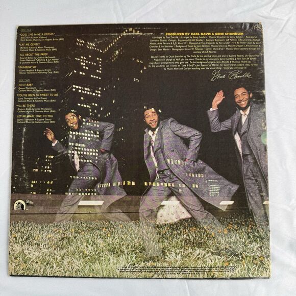 Gene Chandler ‘80 1980 Vinyl Record Lp VG+ Soul Funk Disco Chi Sound Records - Picture 2 of 7